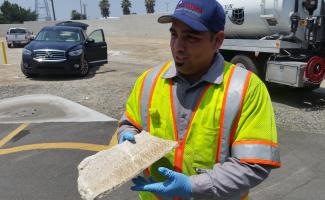 Removing chunks of CA Calcium