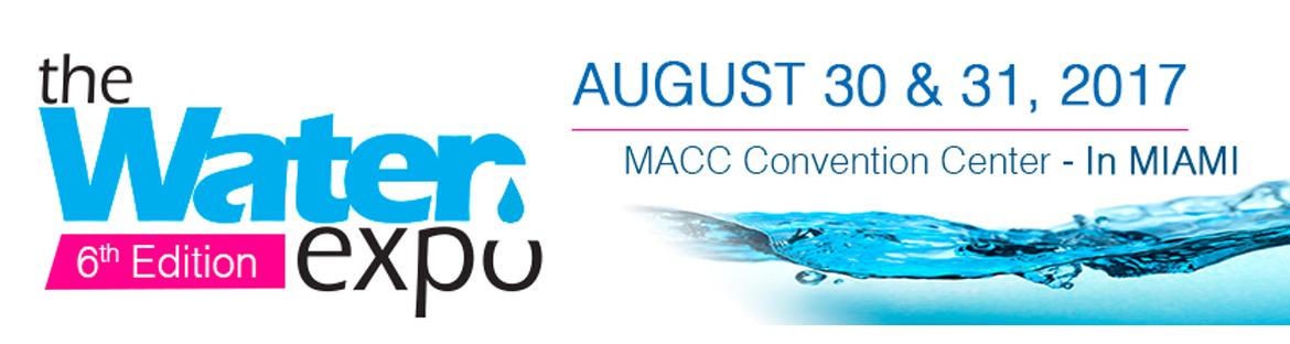 Meet us at Booth: 823 of the Water Expo 2017