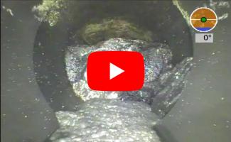 Sewer Robotics removes concrete after 10 years