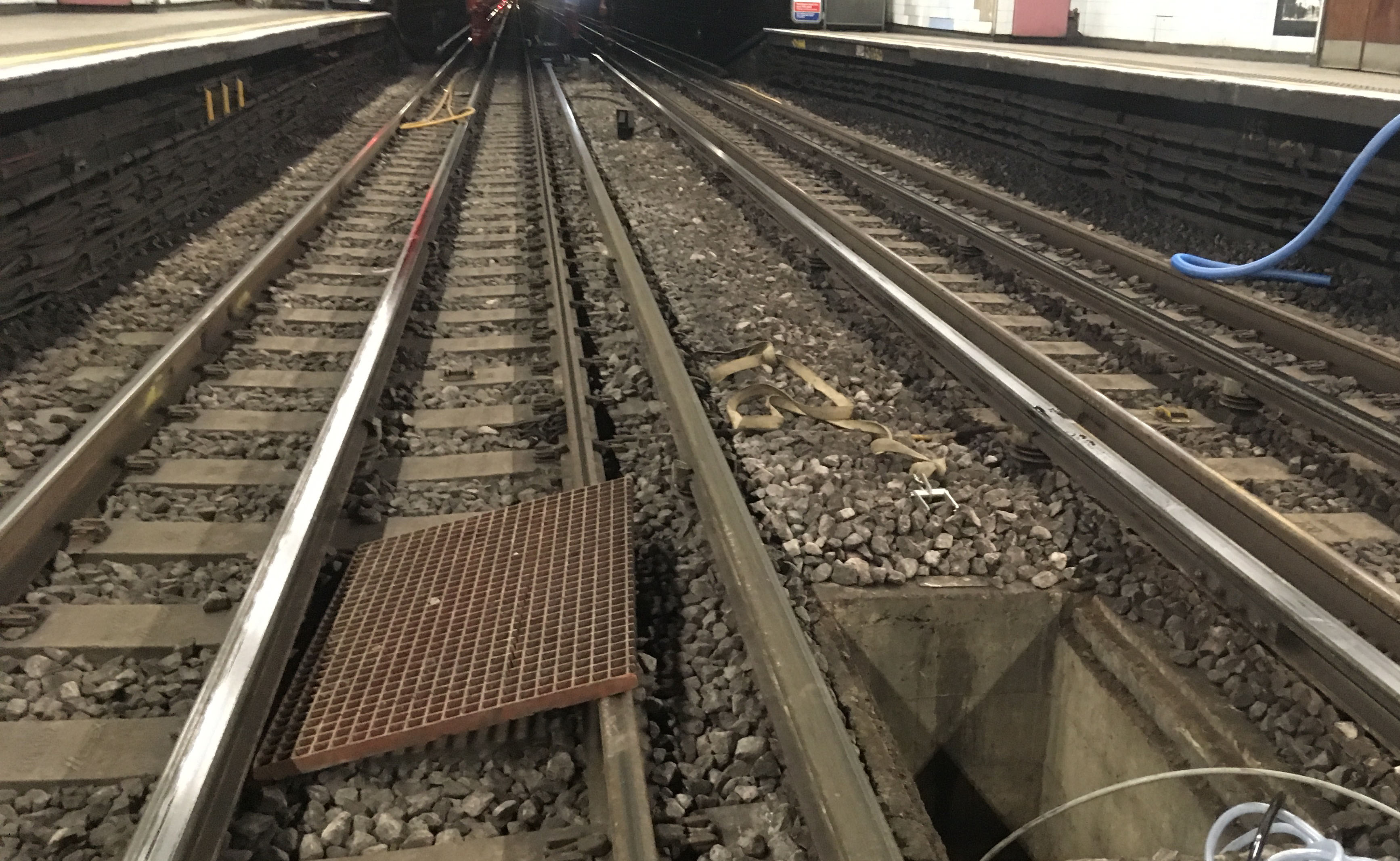 Sewer Robotics Londen Underground concrete removal